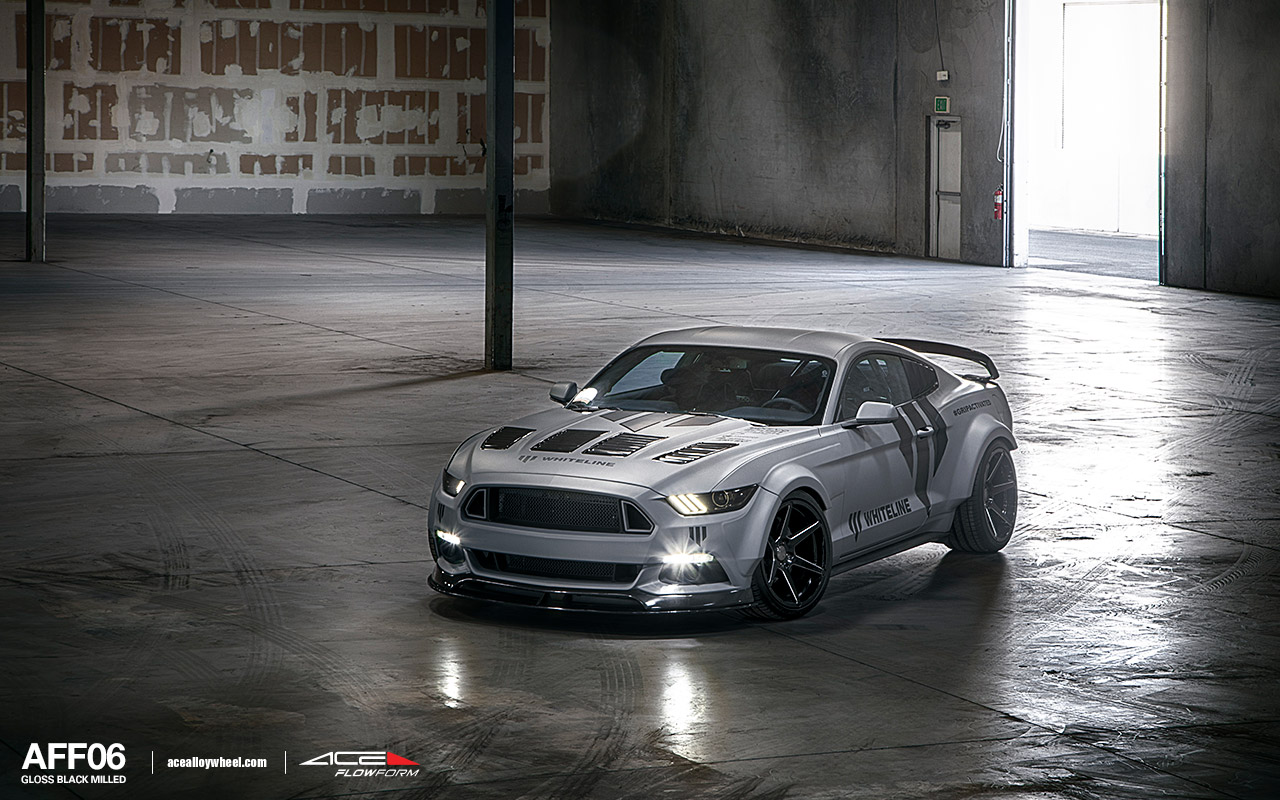 ACE-Flowform-AFF06-Ford-Mustang-GT-Gloss-Black-Milled