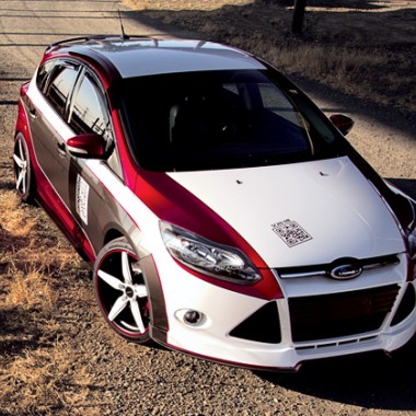 19" wheel Custom White Couture C903 Ford Focus