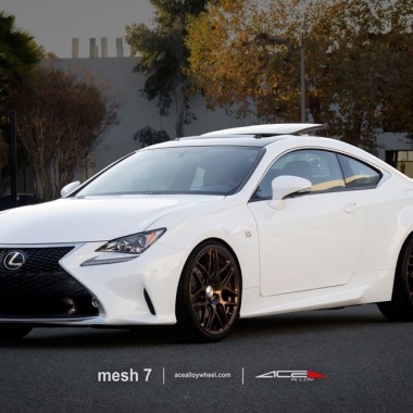 MESH 7 D715 Lexus RC350 F Sport Custom 20" Aftermarket Wheels