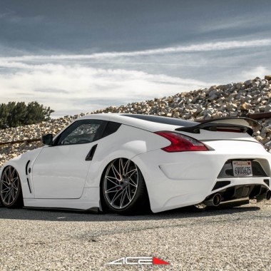 DRIVEN D716 | 20" Nissan 370Z Matte Mica Grey Machined Face