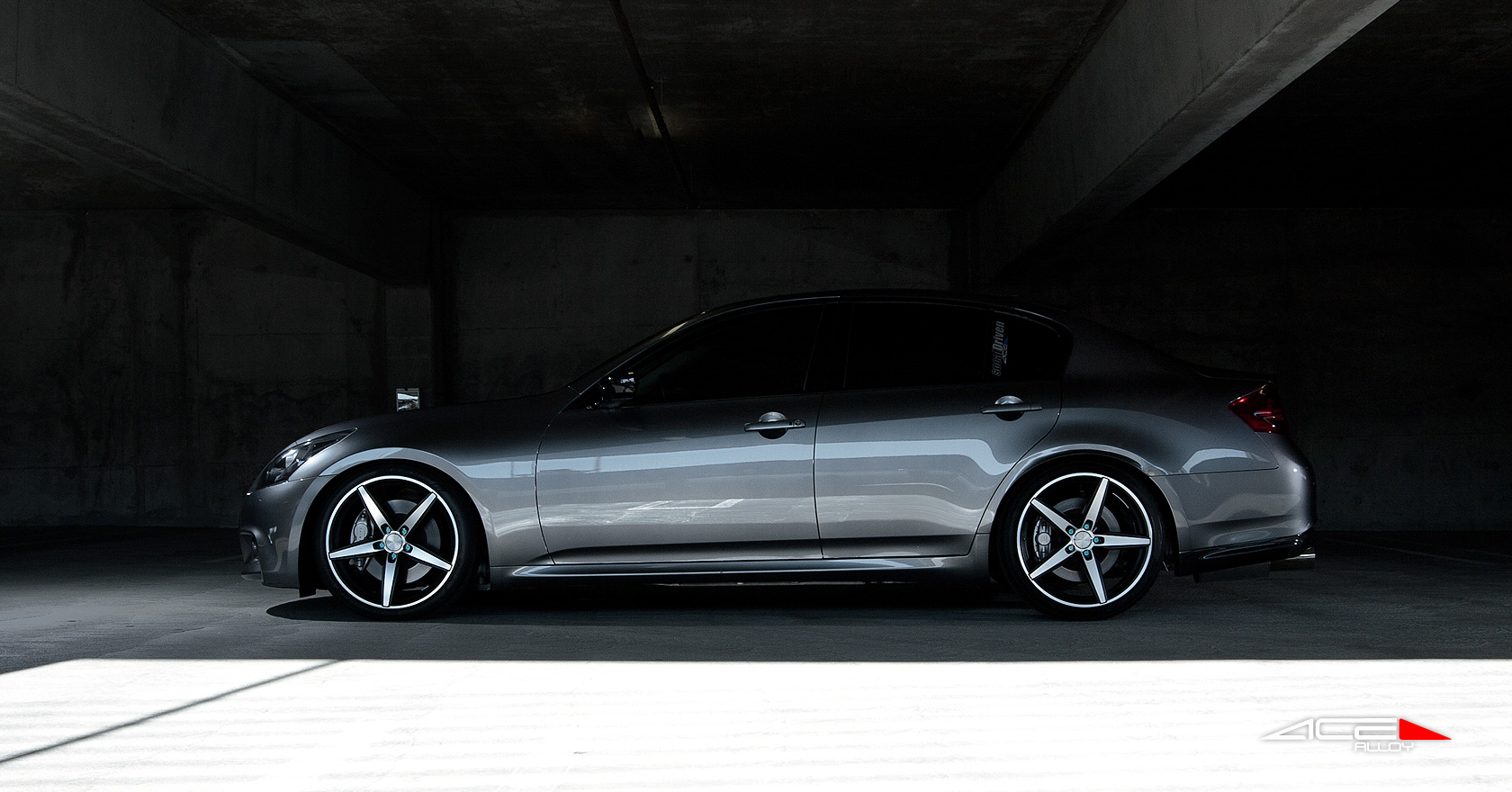 20" wheel Matte Black Couture Infiniti G37 Sedan