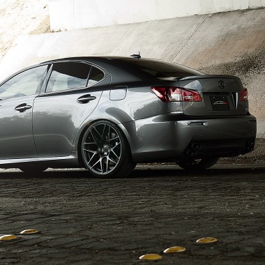 20" wheel Mica Grey Mesh7 D707 Lexus IS-F Sedan