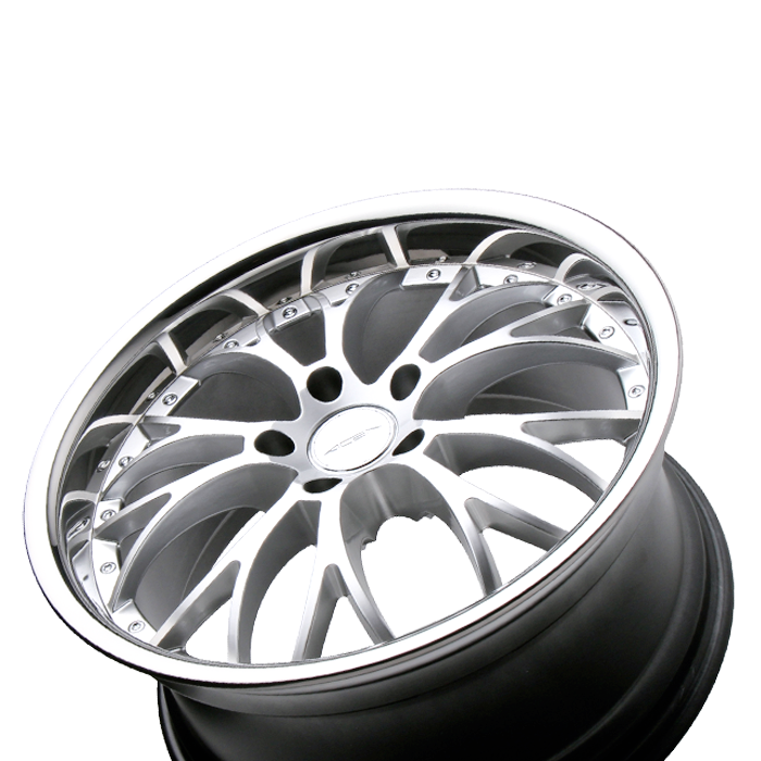 WEBB D682 Hypersilver with Stainless Steel Lip wheels & rims