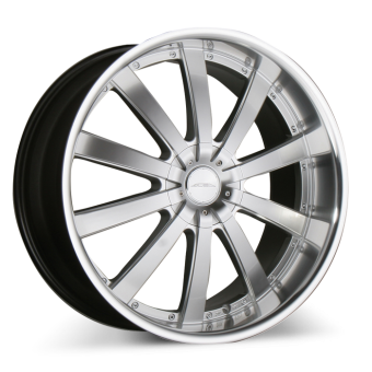 EXECUTIVE C853 Hypersilver with Machined Lip wheels & rims